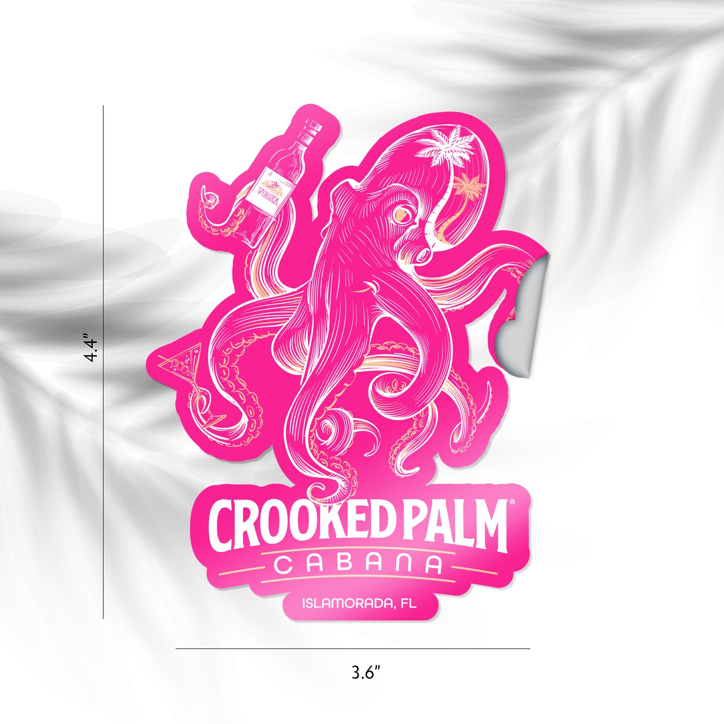 Sticker - Octopus - Pink